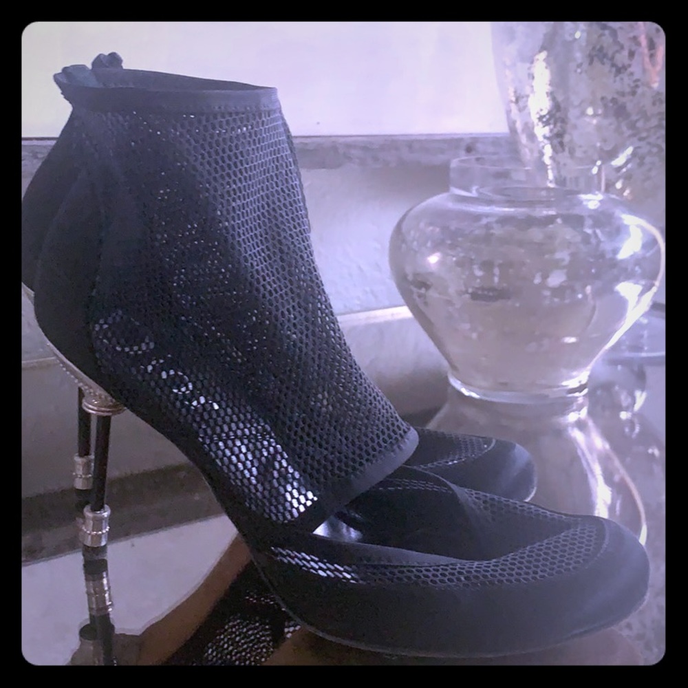 Fishnet Dior Booties